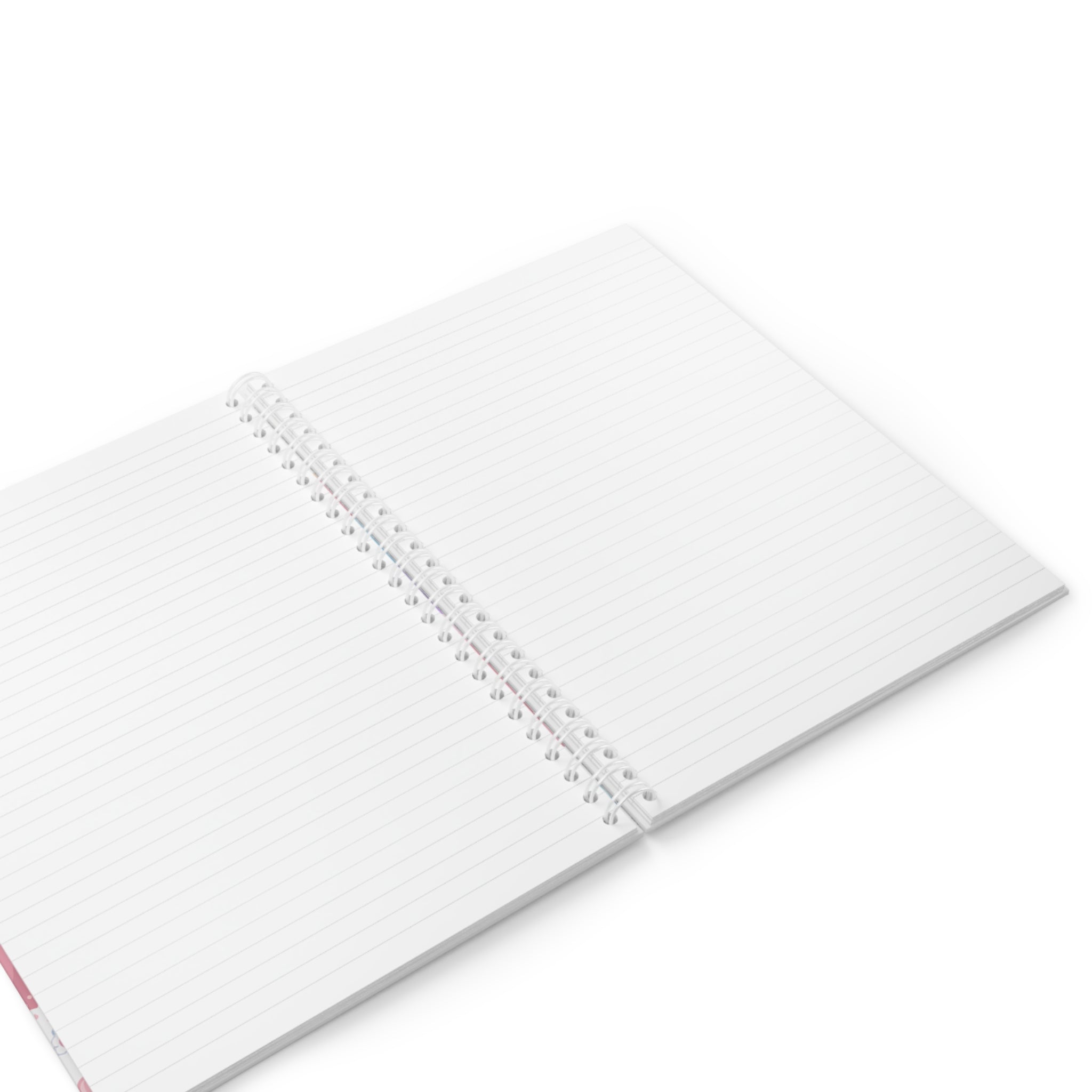 Rainbow Hearts Spiral Notebook - Cute Stationery for Journaling, Gifts for Her, School Supplies, Love Notes, Inspiration