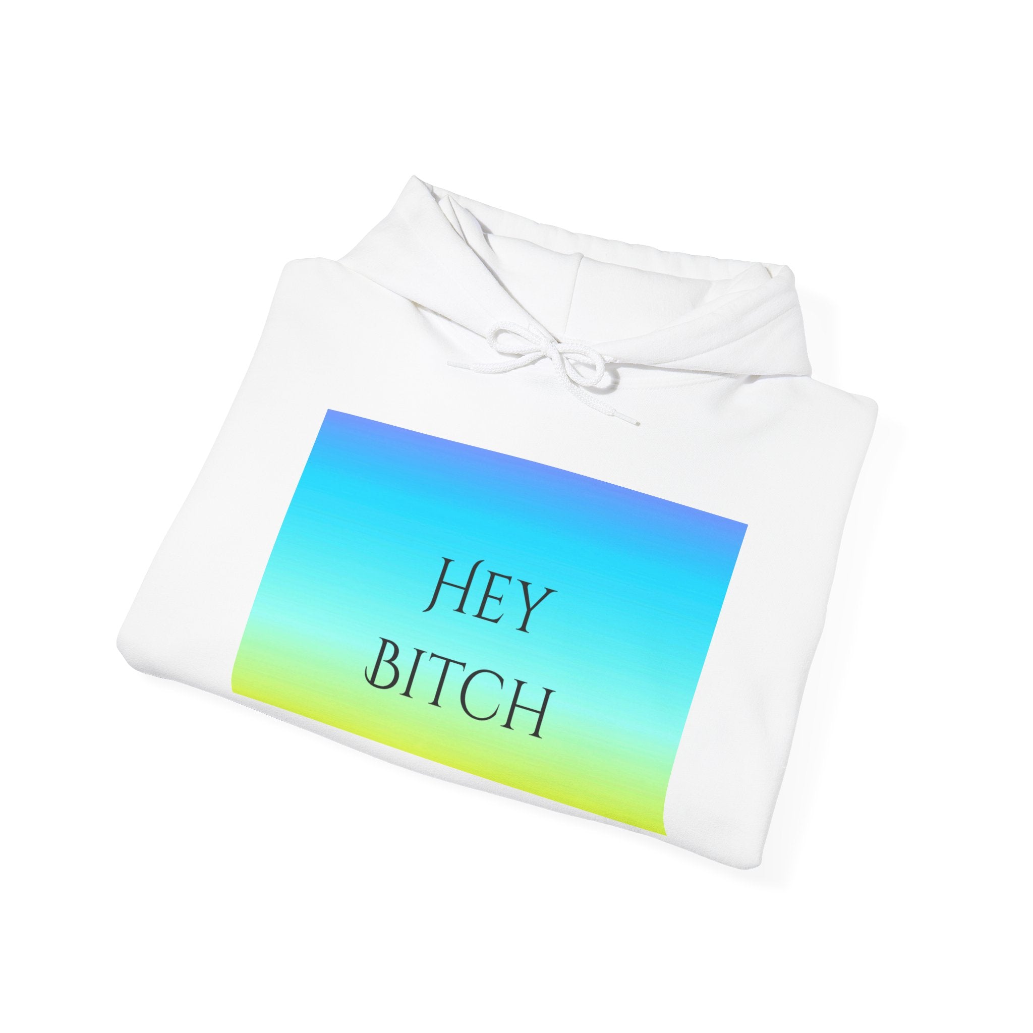 Hey Bitch Unisex Hooded Sweatshirt | Funny Casual Wear, Gift for Friends, Streetwear, Trendy Apparel, Birthday Gift