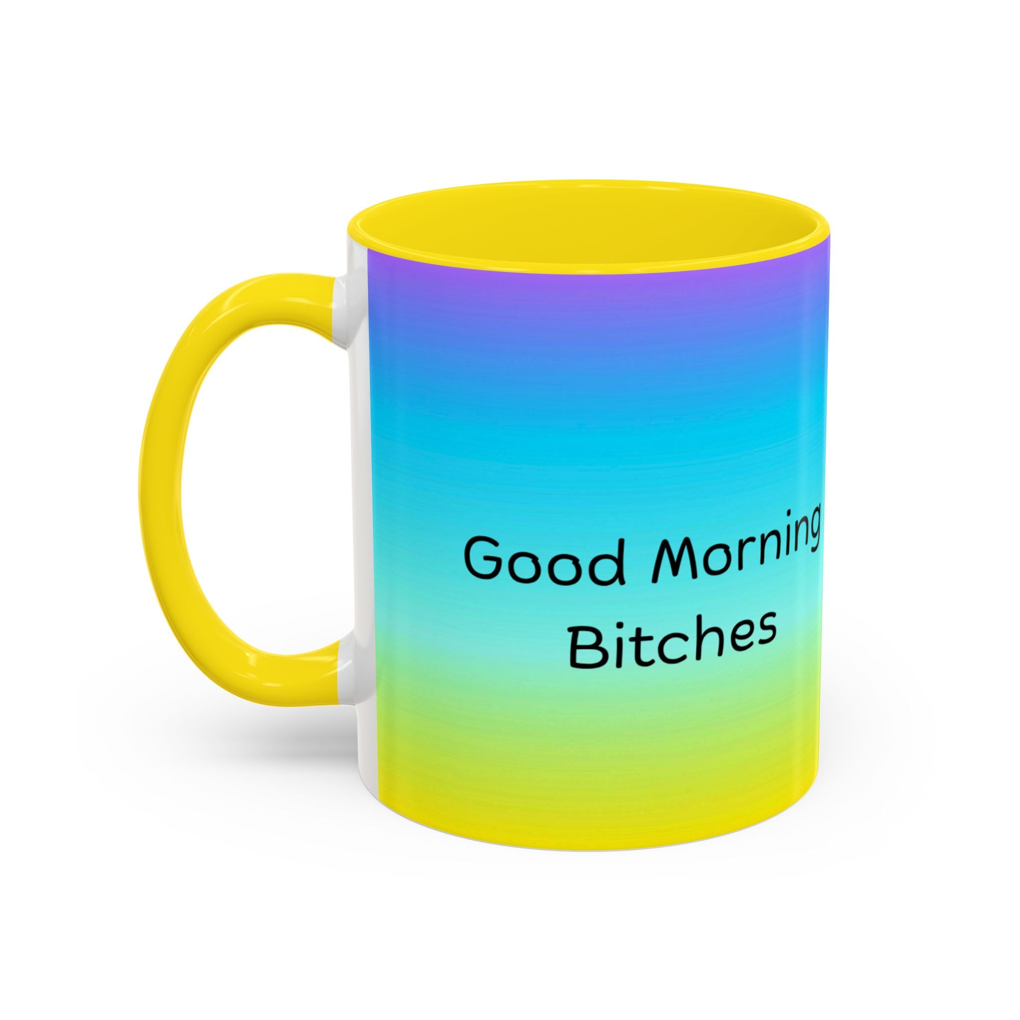 Vibrant Coffee Mug with Fun Quote | Good Morning Bitches | Cute Gift for Friends, Office Mug, Colorful Drinkware, Birthday Present, [...]