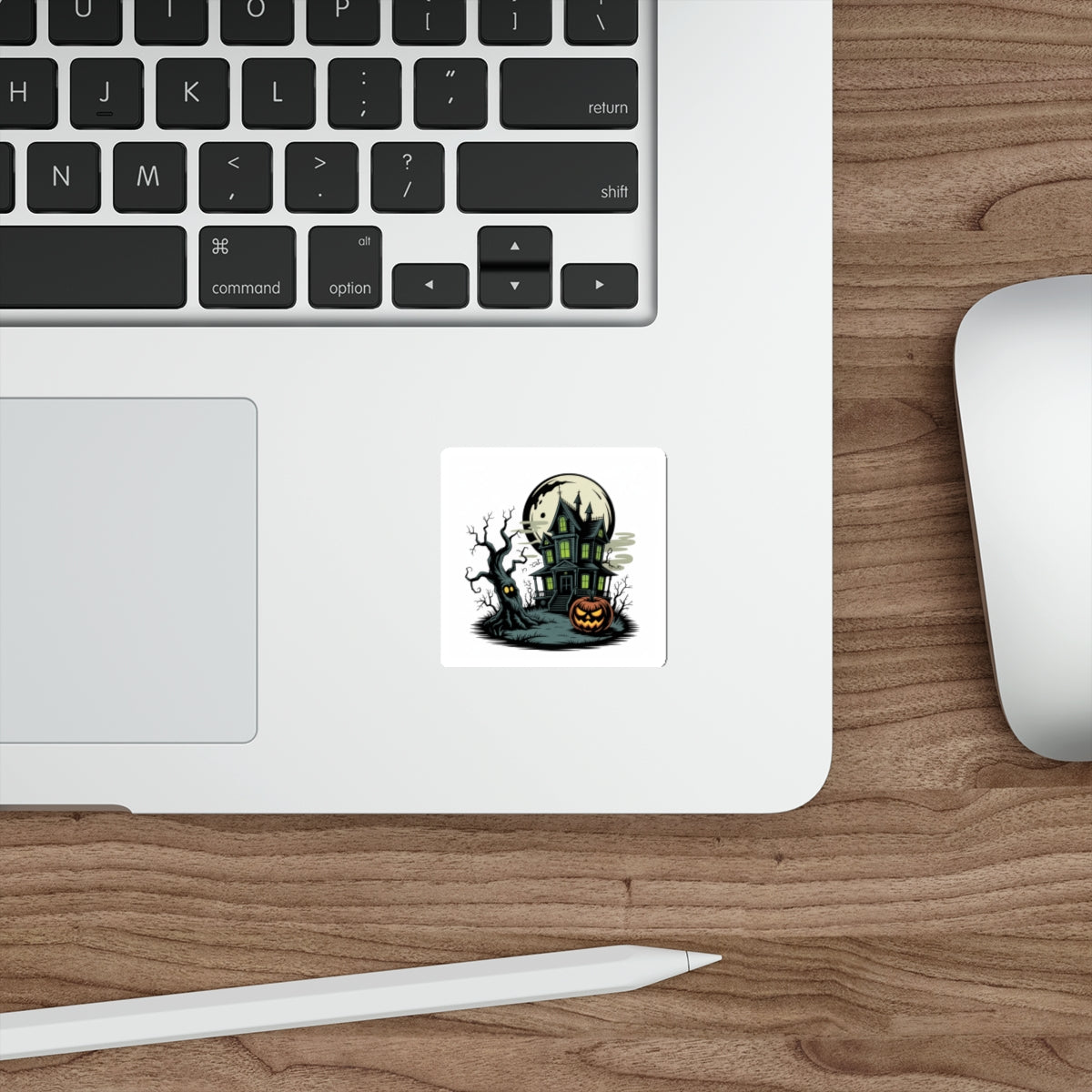 Spooky Halloween Die-Cut Stickers, Creepy Decor, Halloween Party Favors, DIY Craft Supplies, Laptop & Water Bottle Stickers