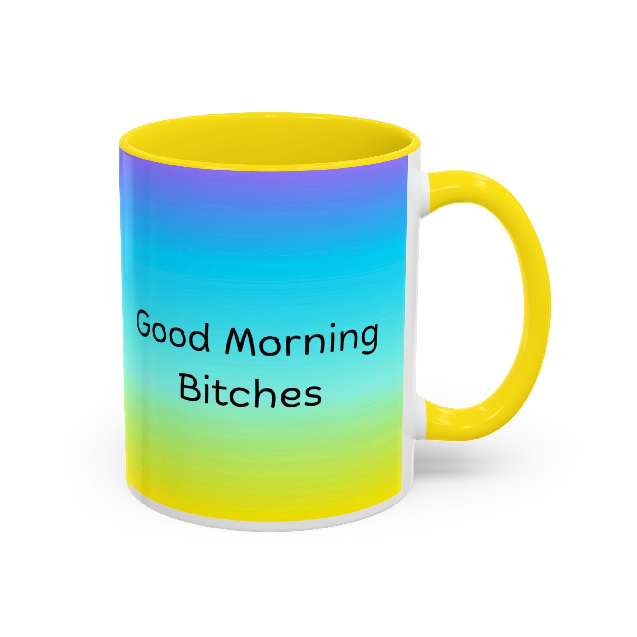 Vibrant Coffee Mug with Fun Quote | Good Morning Bitches | Cute Gift for Friends, Office Mug, Colorful Drinkware, Birthday Present, [...]