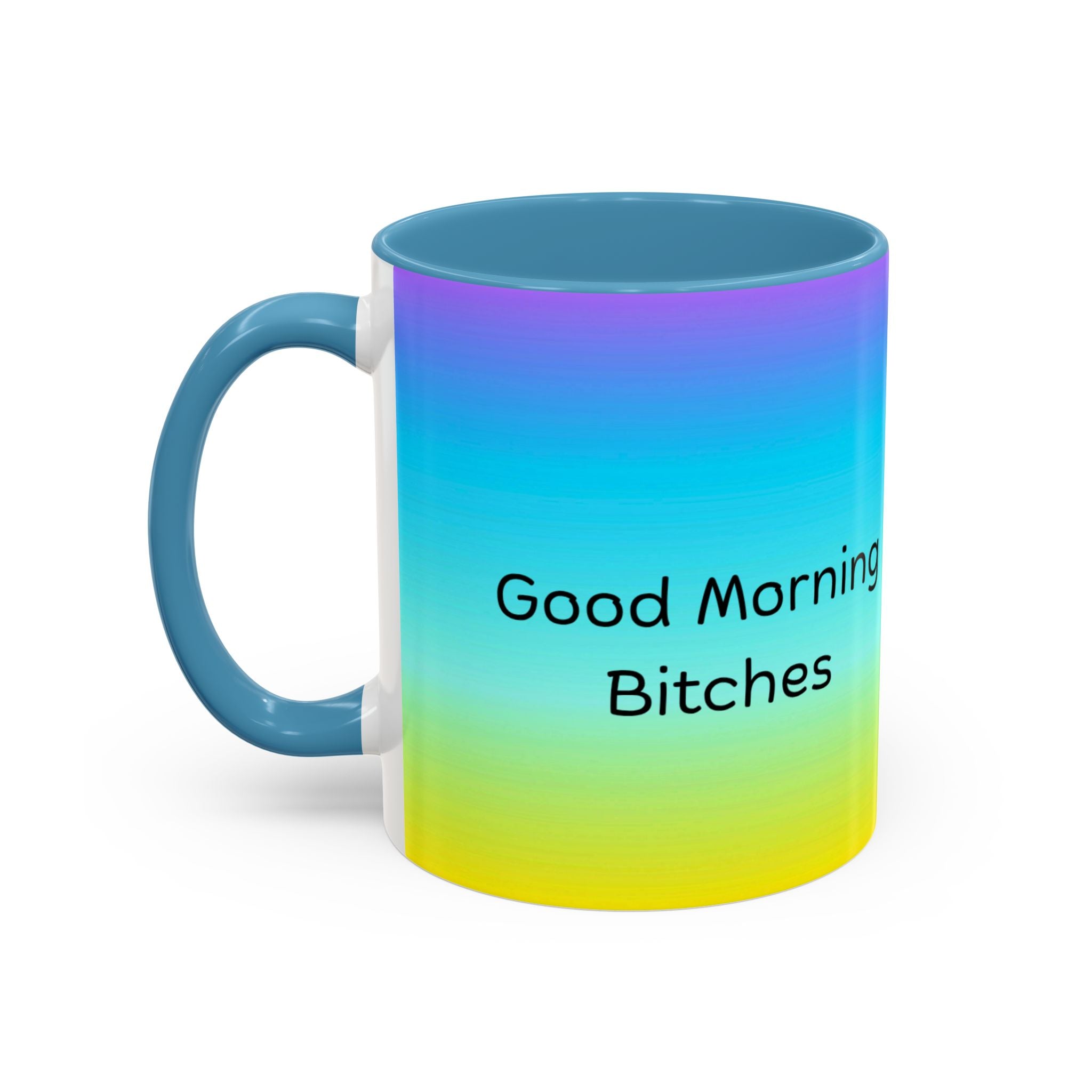 Vibrant Coffee Mug with Fun Quote | Good Morning Bitches | Cute Gift for Friends, Office Mug, Colorful Drinkware, Birthday Present, [...]