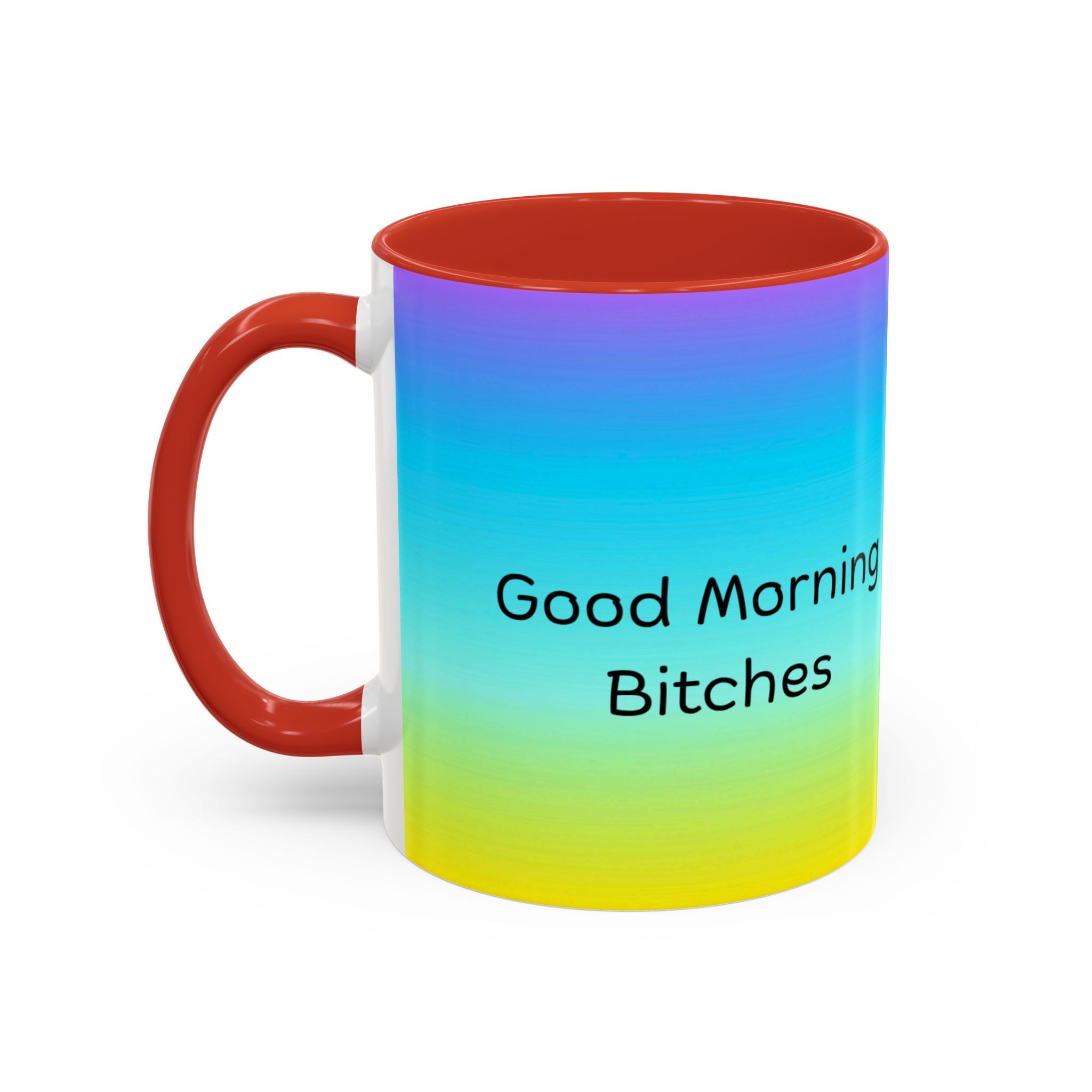 Vibrant Coffee Mug with Fun Quote | Good Morning Bitches | Cute Gift for Friends, Office Mug, Colorful Drinkware, Birthday Present, [...]
