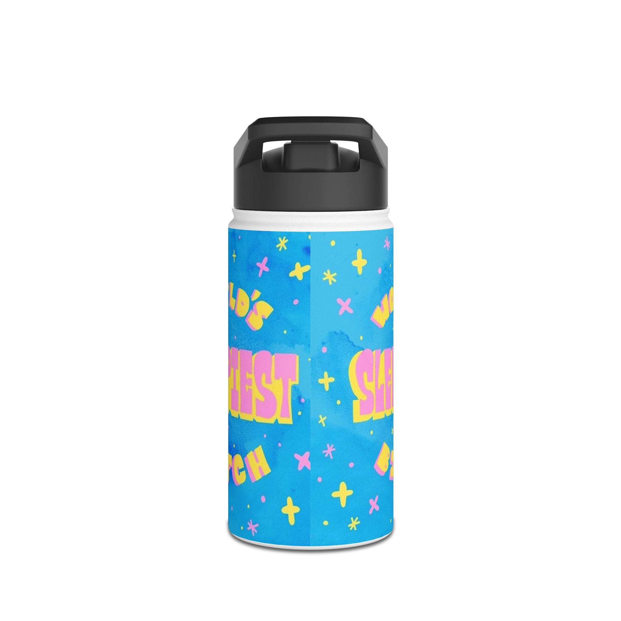 Vibrant Stainless Steel Water Bottle, Fun Drinkware for All Occasions, Perfect for Gifts, Hydration, Outdoor Adventure, Kids, Summer